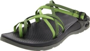 chaco women's zong x ecotread, meadow/chive, 7 b us