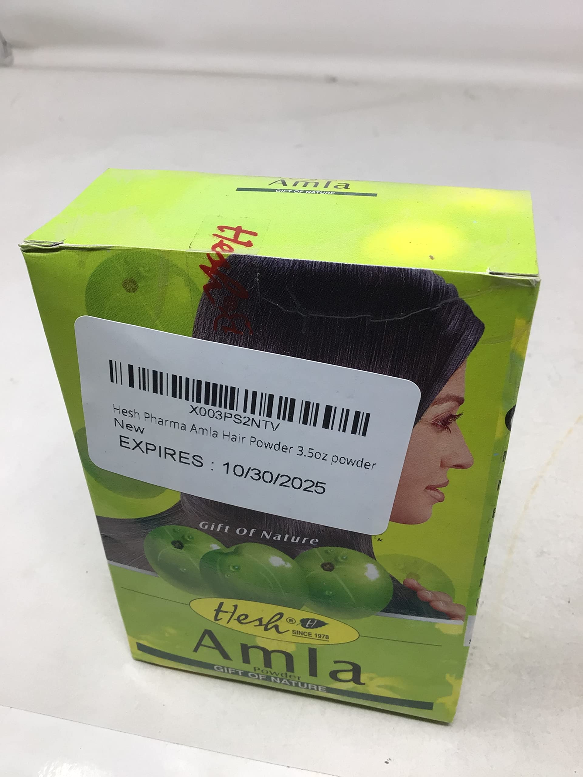 Hesh Pharma Amla Hair Powder 3.5oz powder