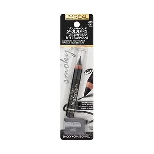 L'Oreal Paris Voluminous Smoldering Eyeliner, Black (Packaging May Vary)