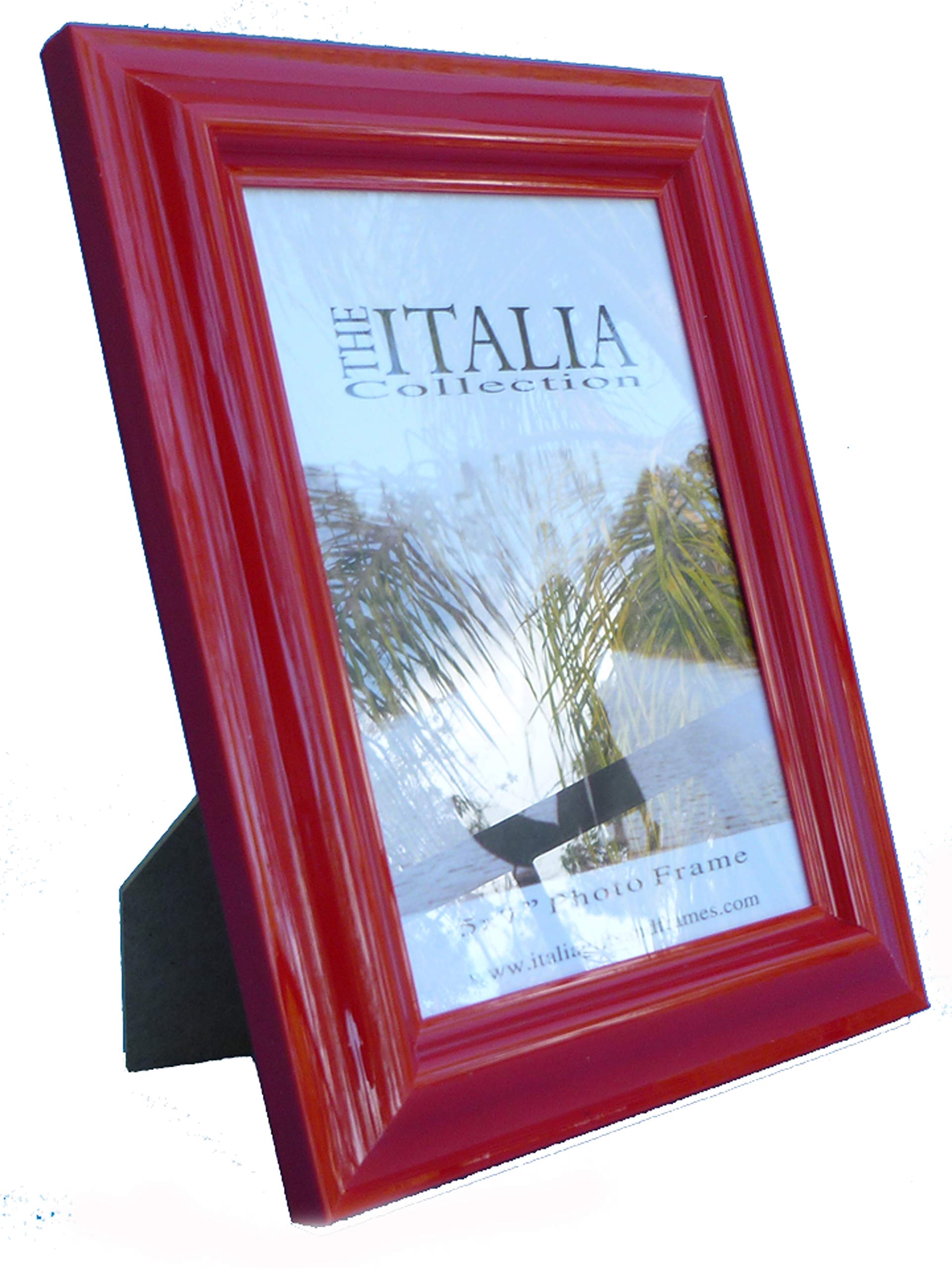 ITALIA Picture Frame 4x6 Red (6-Pack)