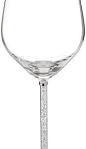 Swarovski Crystalline Red Wine Glasses, Set of 2, Clear