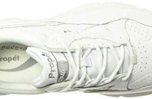 Propet Women's Stability Walker Shoe White 7.5 E (4E)