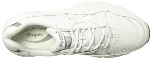 Propet Women's Stability Walker Shoe White 7.5 E (4E)