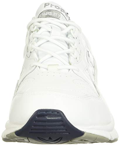 Propet Women's Stability Walker Shoe White 7.5 E (4E)