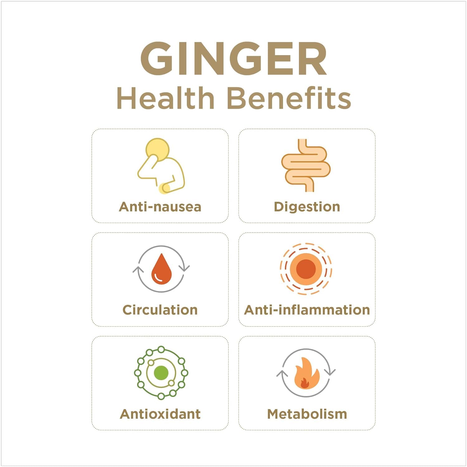 GIN GINS Original Chewy Ginger Candy by The Ginger People® - Anti-Nausea and Digestion Aid, Individually Wrapped Healthy Candy - Original Ginger Flavor, Large 1 lb Bag (16oz) - Pack of 1