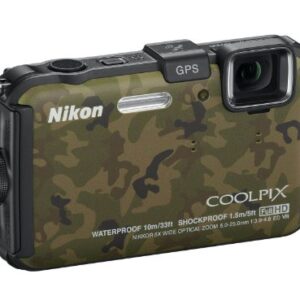 Nikon COOLPIX AW100 16 MP CMOS Waterproof Digital Camera (Camouflage)