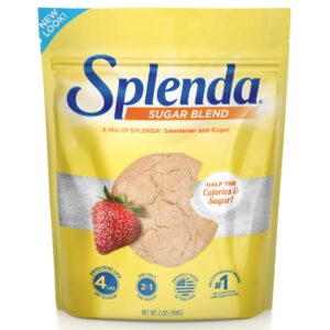 splenda low calorie sweetener for baking resealable bag, sugar blend, 32 ounce