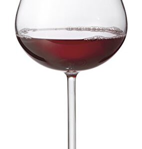 G.E.T. SW-1447-1-TRITAN-CL-EC Heavy-Duty Reusable Shatterproof Plastic Wine Glasses, 20 Ounce, Clear (Pack of 4)