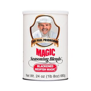 chef paul blackened redfish magic seasoning, 24 ounces, packaging may vary