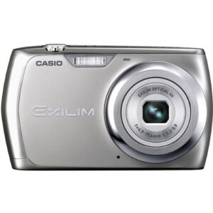 silver 12mp compact digital camera with 24mm wide-angle 4x optical zoom and 2.7" lcd-cl4899