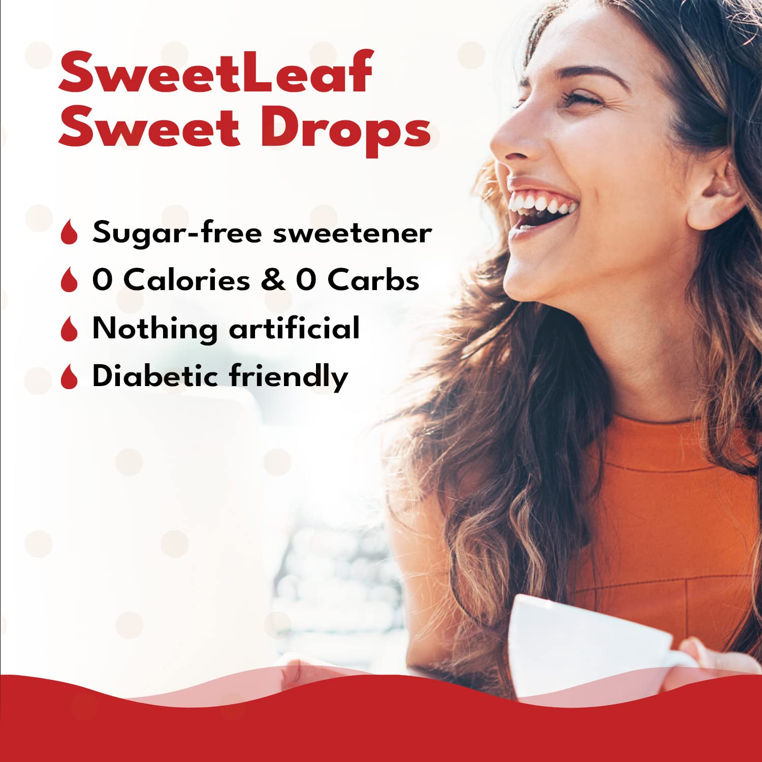 SweetLeaf Stevia Liquid Sweet Drops - Cinnamon Flavored Drops, Stevia Liquid Sweetener, Zero-Calorie, Sugar-Free Syrup Alternative for Keto Coffee, Baking, Shakes, 2 Fl Oz