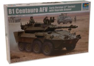 trumpeter 1/35 italian b1 centauro 2nd series tank destroyer early version with upgrade armor