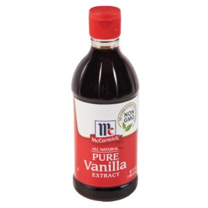 mccormick all natural pure vanilla extract (made with madagascar vanilla beans), 16 fl oz