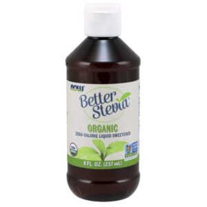 stevia extract organic now foods 8 oz liquid