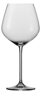 schott zwiesel stemware fortissimo collection tritan crystal burgundy, red wine glass, 24.6-ounce, set of 6