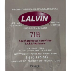 Lalvin - UX-Y1XE-IDOI Wine Yeast 71B Yeast, 10 Packs, Multicolor