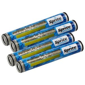 sprite industries, inc hhc-4 hand held replacement 4-pack shower filter cartridge, 4 count (pack of 1)