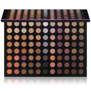 shany natural fusion eyeshadow makeup palette - 88 color highly pigmented blendable natural color matte eye shadow palette - nude