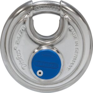 abus 24/70 diskus stainless steel padlock keyed alike