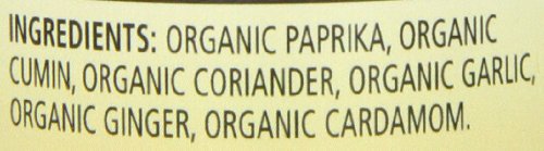 Frontier Co-op Organic Tandoori Masala Seasoning, 1.8 Ounce Jar, Paprika, Cumin, Coriander, Garlic, Ginger, Cardamom, Kosher