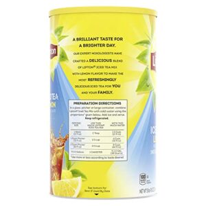 Lipton Iced Tea Mix, Lemon 38 qt