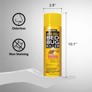 Harris Bed Bug and Egg Killer, 16oz Aerosol Spray