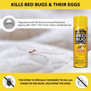 Harris Bed Bug and Egg Killer, 16oz Aerosol Spray