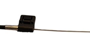 FR Recliner Handle Cable, 3.5 to 4" Adjustable Exposed Wire, 6mm Barrel, S Tip