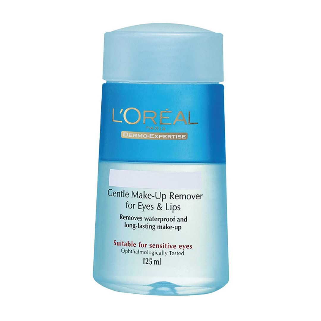 L'Oreal Dermo-Expertise Gentle Lip and Eye Make-Up Remover, 4.2 Ounce