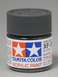 81324 acrylic xf24 dark gray 3/4 oz