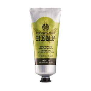 the body shop hemp hand protector – protecting & hydrating care for ultra dry hands – 3.3 oz