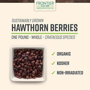 FRONTIER Organic Hawthorn Berries, 16 OZ