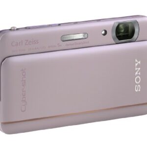 Sony Cyber-shot DSC-TX66 18.2 MP Exmor R CMOS Digital Camera with 5x Optical Zoom and 3.3-inch OLED (Pink) (2012 Model)