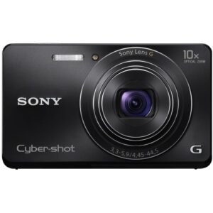 sony cyber-shot dsc-w690 16.1 mp digital camera with 10x optical zoom and 3.0-inch lcd (black) (2012 model)