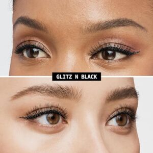 Ruby Kisses Eye Bling Glitter Eyeliner, Glitz N' Black