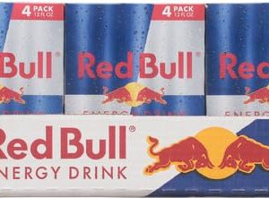 Red Bull Energy Drink, 12 Fl Oz, 24 Cans (6 Packs of 4)