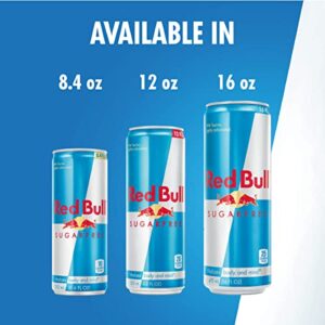 Red Bull Sugar Free Energy Drink, 12 Fl Oz, 24 Cans (6 Packs of 4)