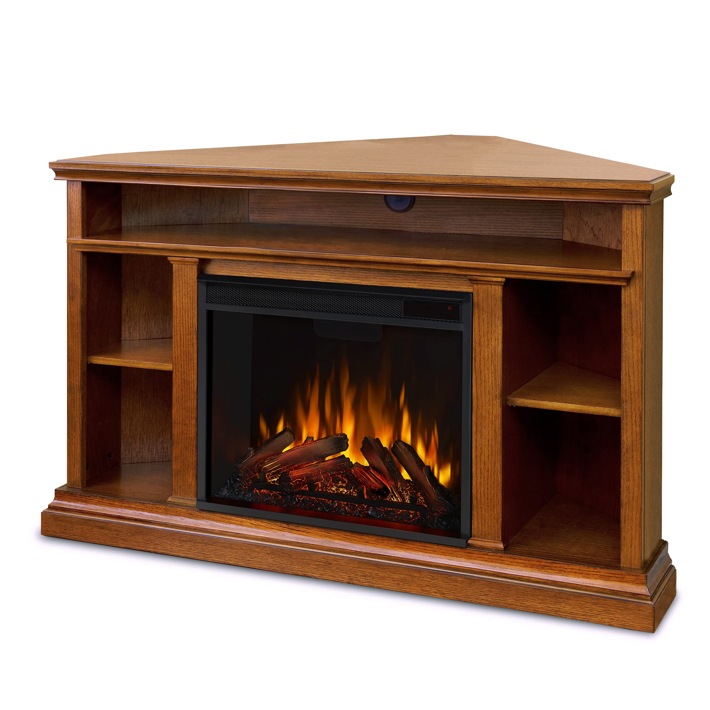 Real Flame Churchill Electric Fireplace, Oak