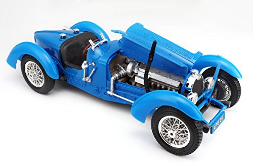 Bburago 1:18 Scale Bugatti Type 59 Diecast Vehicle (Colors May Vary)