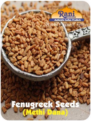 Rani Fenugreek (Methi) Seeds Whole 7oz (200g) Trigonella foenum graecum ~ All Natural | Vegan | Gluten Friendly | Non-GMO| Kosher | Indian Origin, used in cooking & Ayurvedic spice