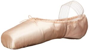 sansha women's recital ii-w, peach/pink/satin, 11 w us