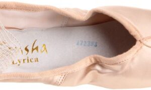 Sansha Women's LYRICA-W, Peach/Pink/Satin, 6 M US