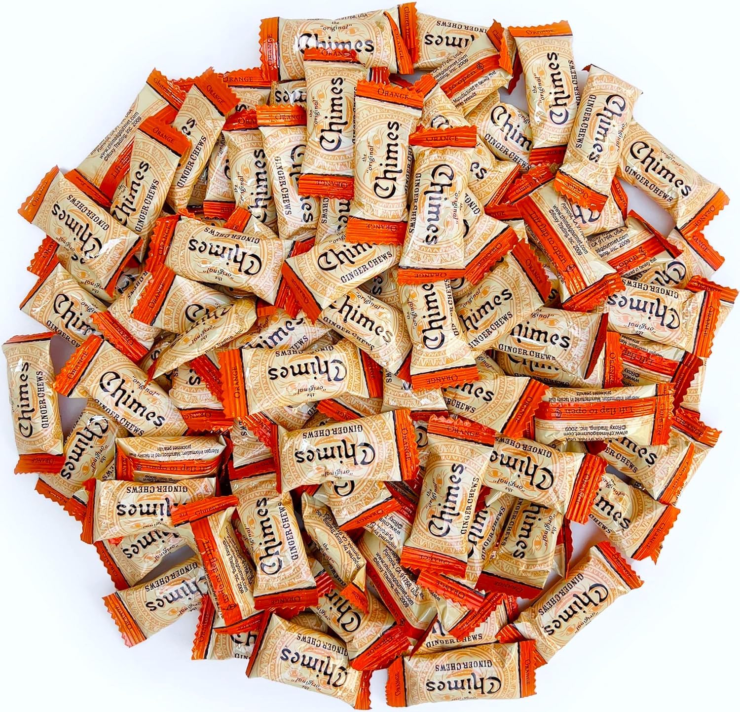 Chimes Orange Ginger Chews, 16 Ounce (Pack of 1)