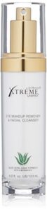 xtreme lashes® eye makeup remover & facial cleanser (4 fl oz) | lash cleanser & shampoo for healthy lashes