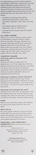 Xtreme Lashes® Eye Makeup Remover & Facial Cleanser (4 Fl Oz) | Lash Cleanser & Shampoo for Healthy Lashes