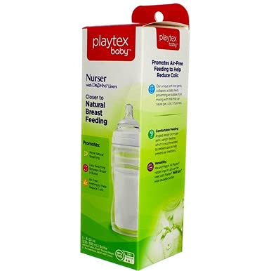 Playtex Nurser Drop-Ins Liners Premium 8-10 oz BPA-Free Bottle