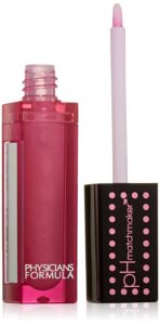 physicians formula ph matchmaker ph powered makeup lip gloss, matches your lip color based on ph levels, personalized color changing, light pink