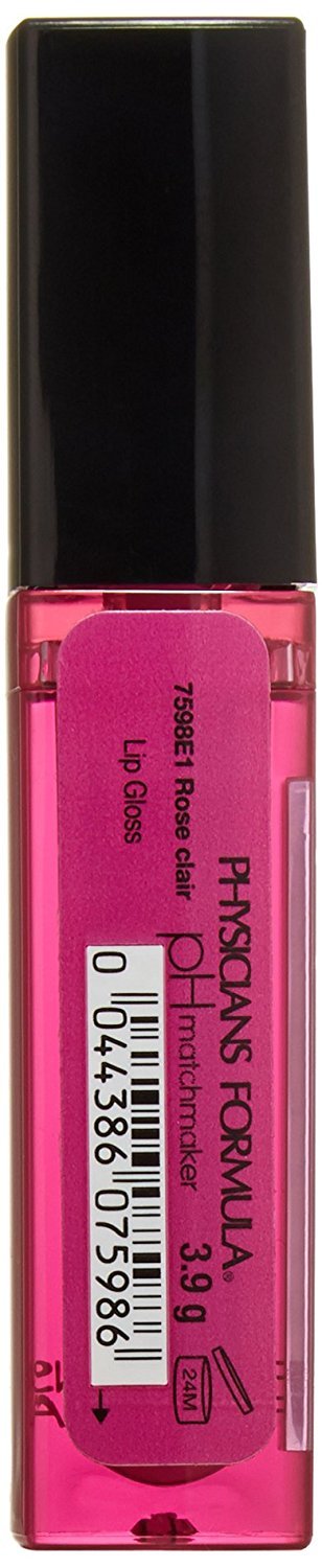 Physicians Formula pH Matchmaker pH Powered Makeup Lip Gloss, Matches Your Lip Color Based On PH Levels, Personalized Color Changing, Light Pink