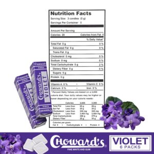 Violet Mints - Choward's (6 Pack)