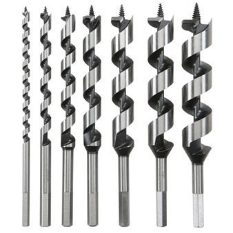 Drill Master 7 Piece Auger Bit Set